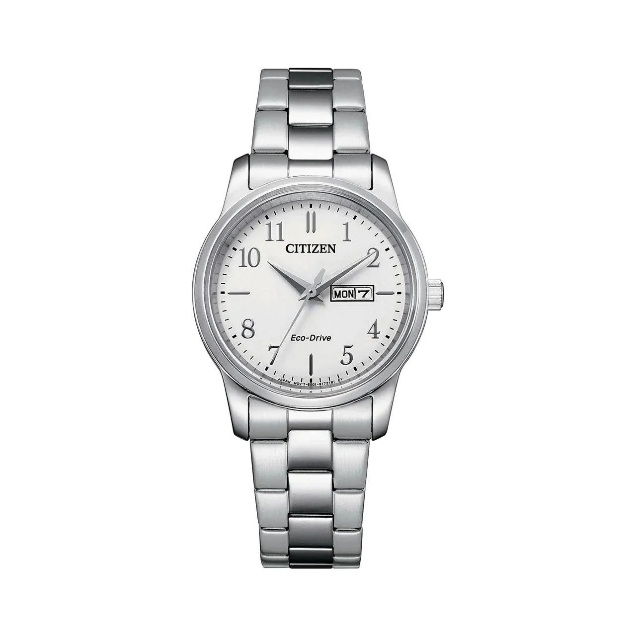 EW3260-84A - Ladies Stainless Steel Eco-Drive Watch
